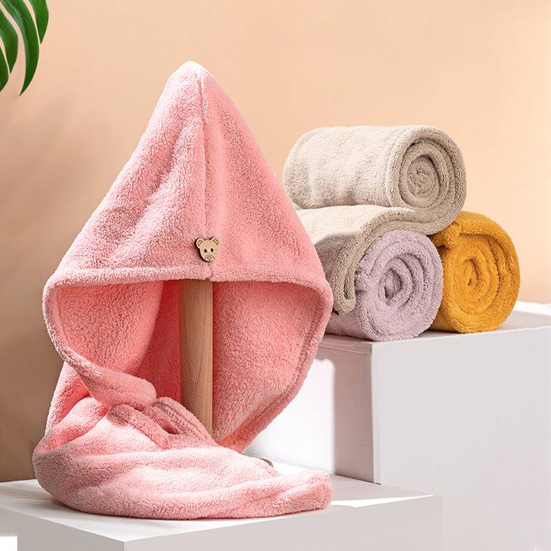 Introducing our Microfibre Hair Towel for Women - Fast Drying Towel 