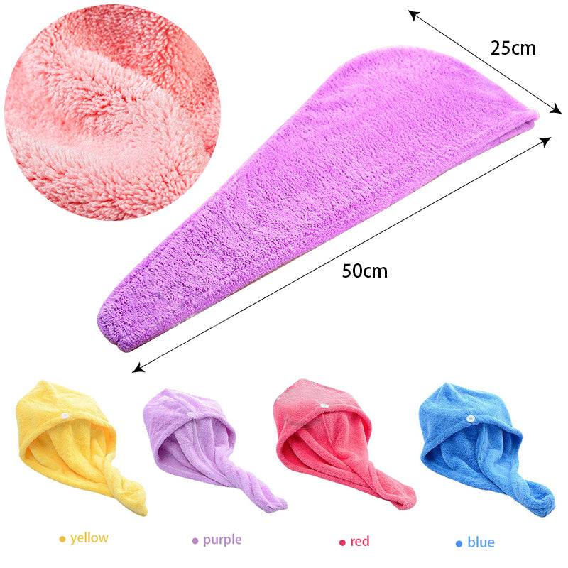 Introducing our Microfibre Hair Towel for Women - Fast Drying Towel 