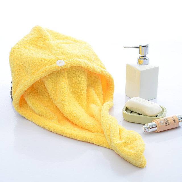 Introducing our Microfibre Hair Towel for Women - Fast Drying Towel 