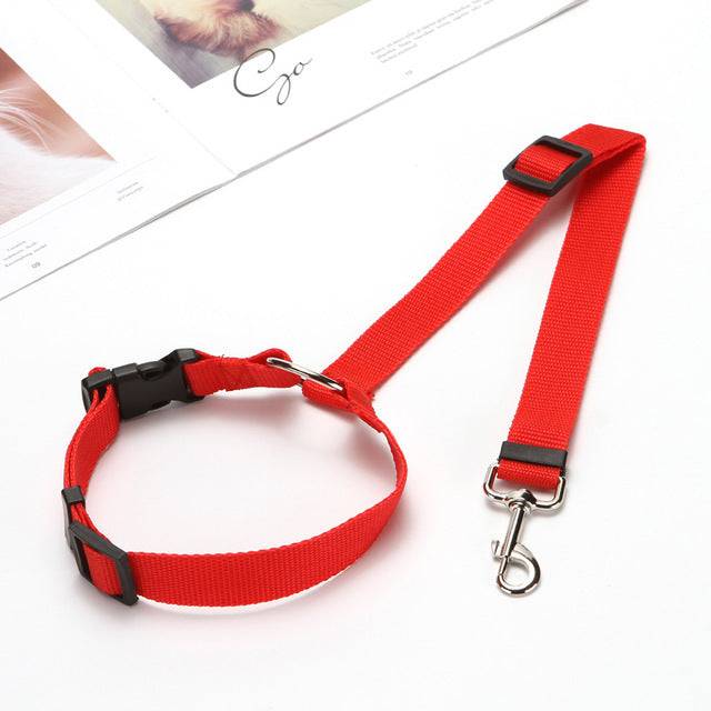 Dog Cat Pet Safety Adjustable Car Seat Belt Harness