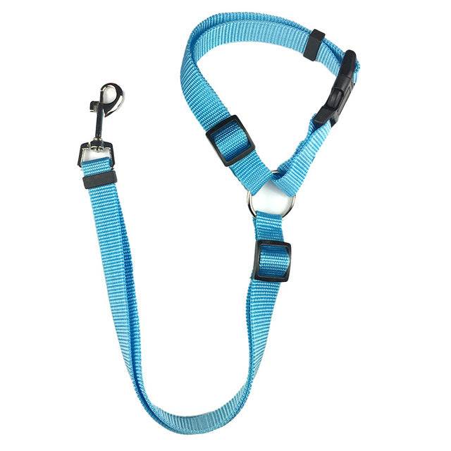 Dog Cat Pet Safety Adjustable Car Seat Belt Harness