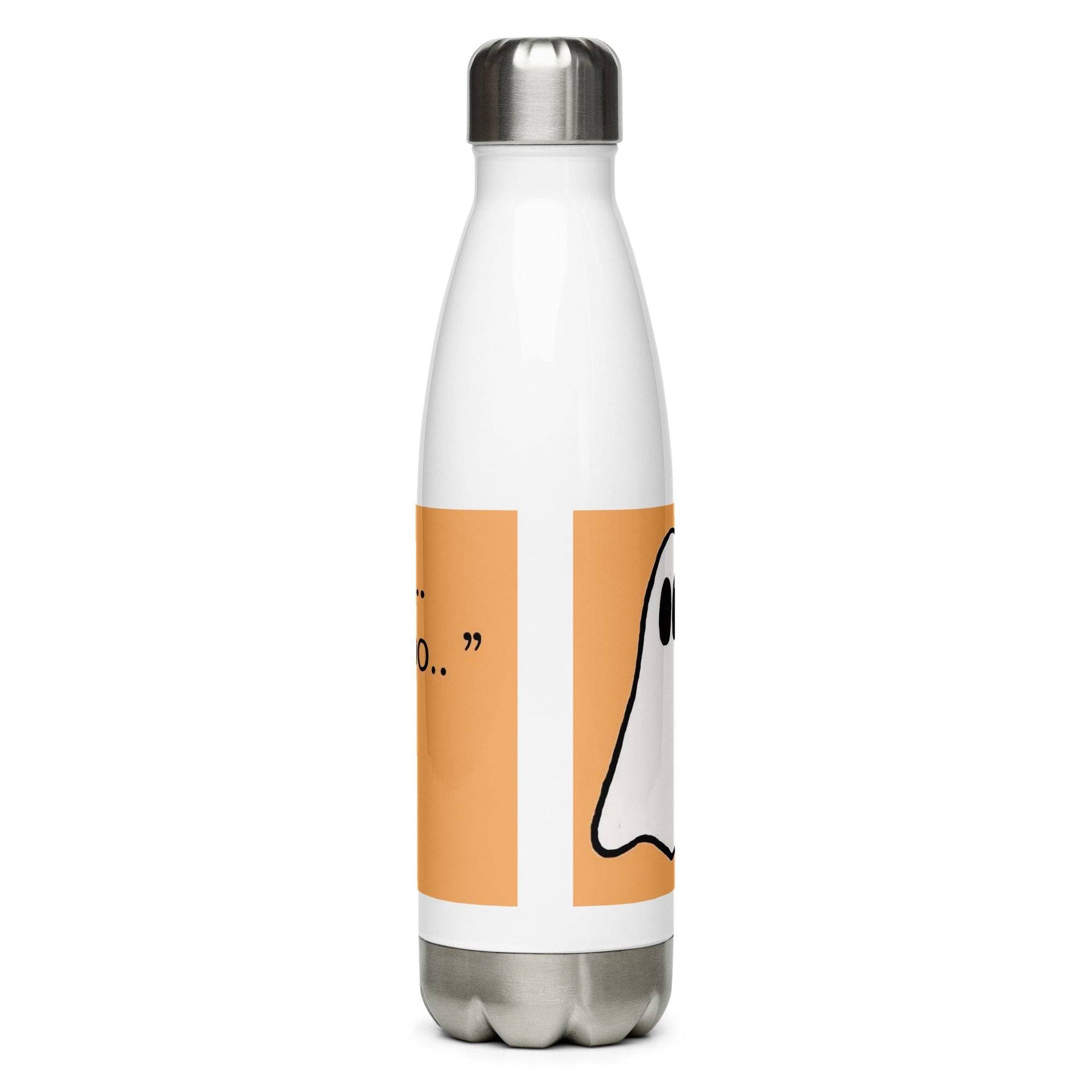 funny ghost design Stainless Steel Water Bottle design