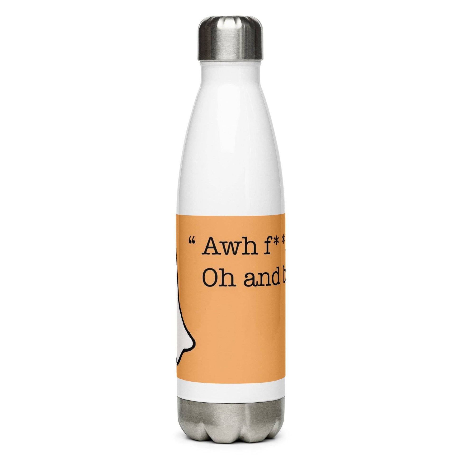 funny ghost design Stainless Steel Water Bottle design