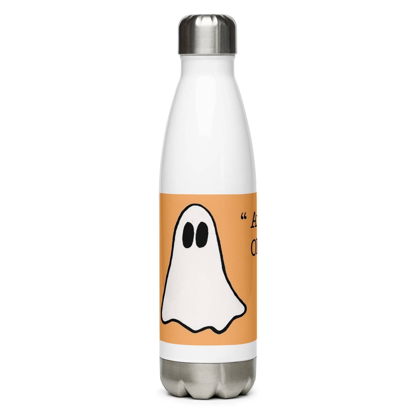 funny ghost design Stainless Steel Water Bottle design