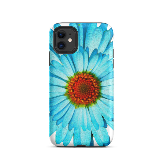 Artistic Flower Design Tough iPhone Case