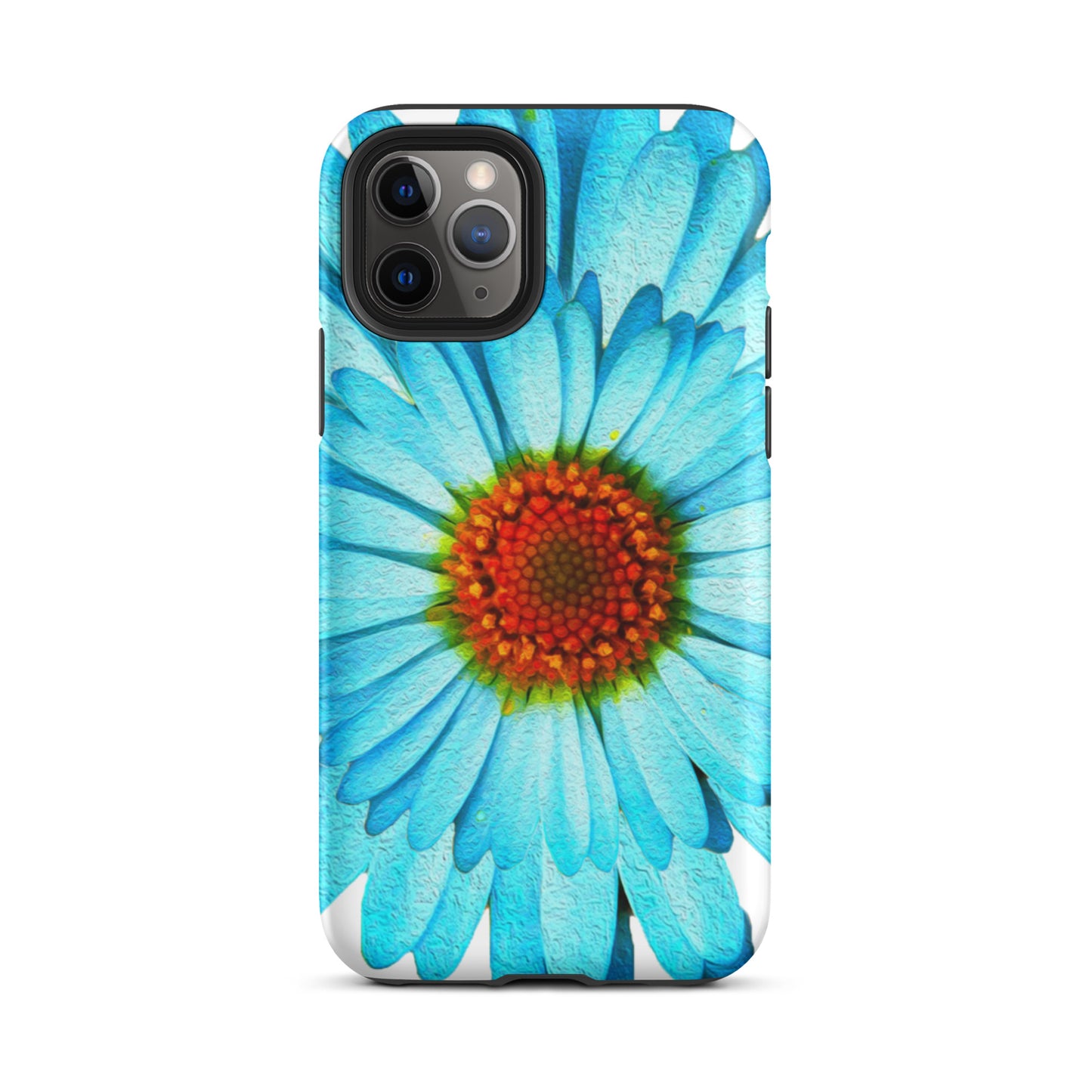 Artistic Flower Design Tough iPhone Case