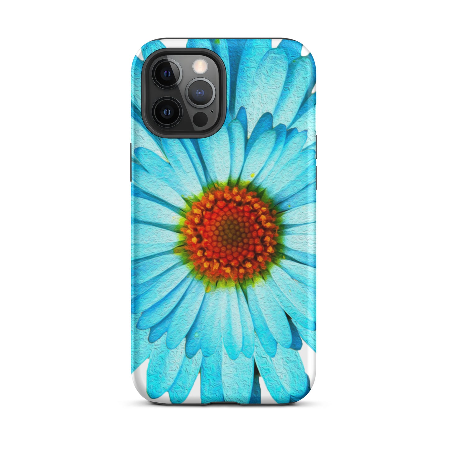 Artistic Flower Design Tough iPhone Case