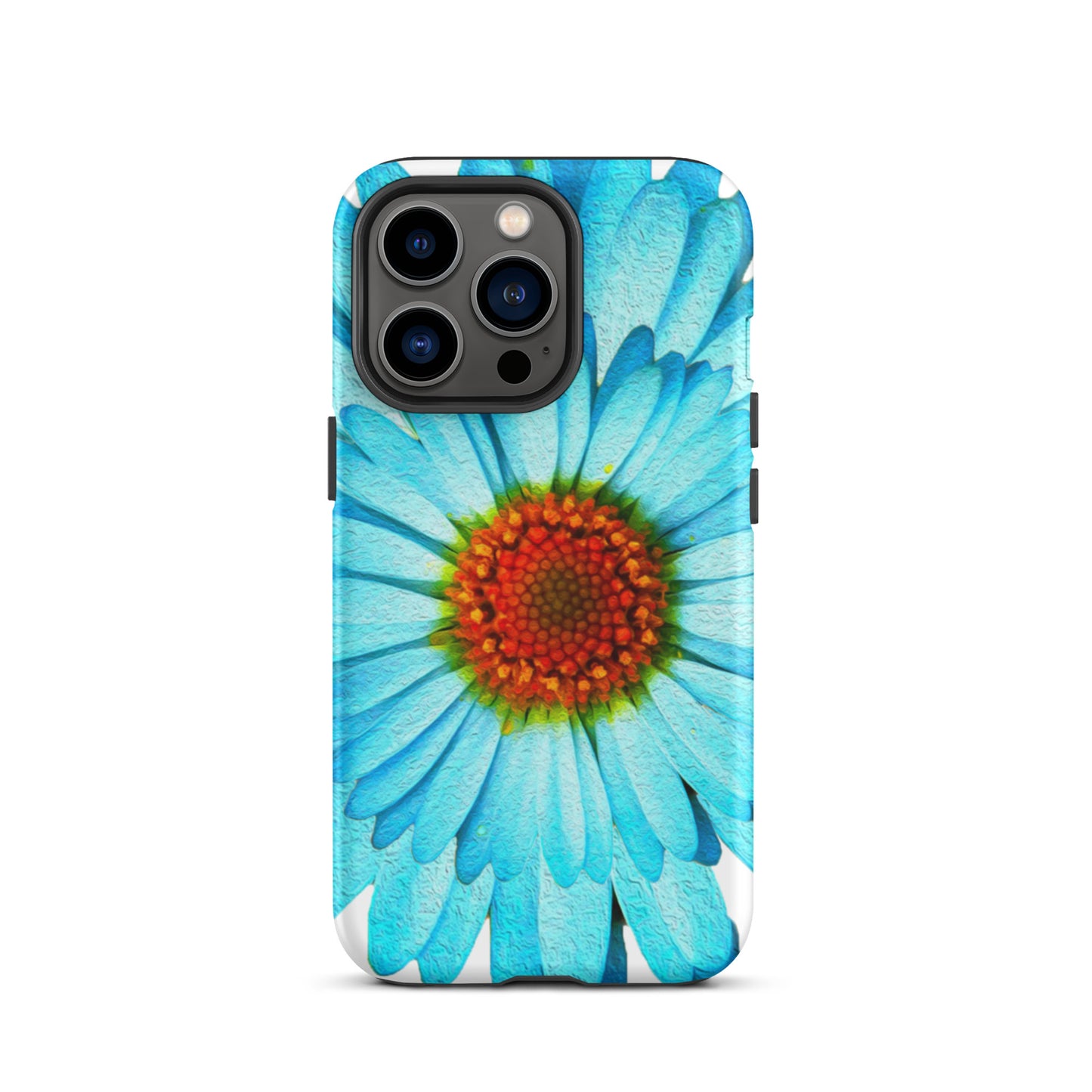 Artistic Flower Design Tough iPhone Case