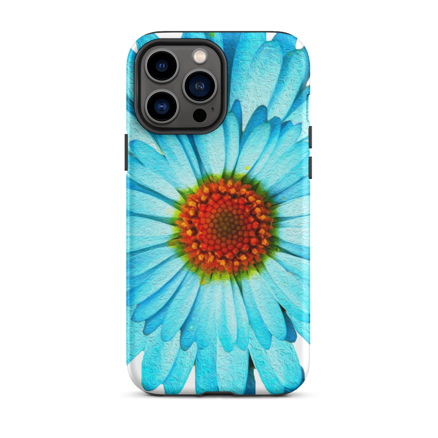 Artistic Flower Design Tough iPhone Case