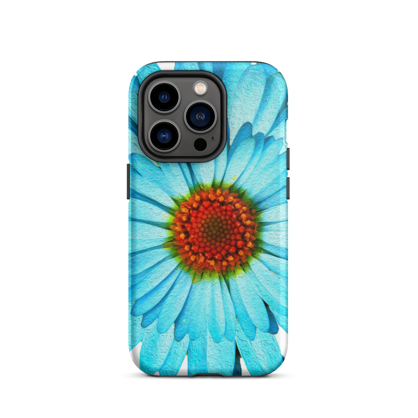 Artistic Flower Design Tough iPhone Case