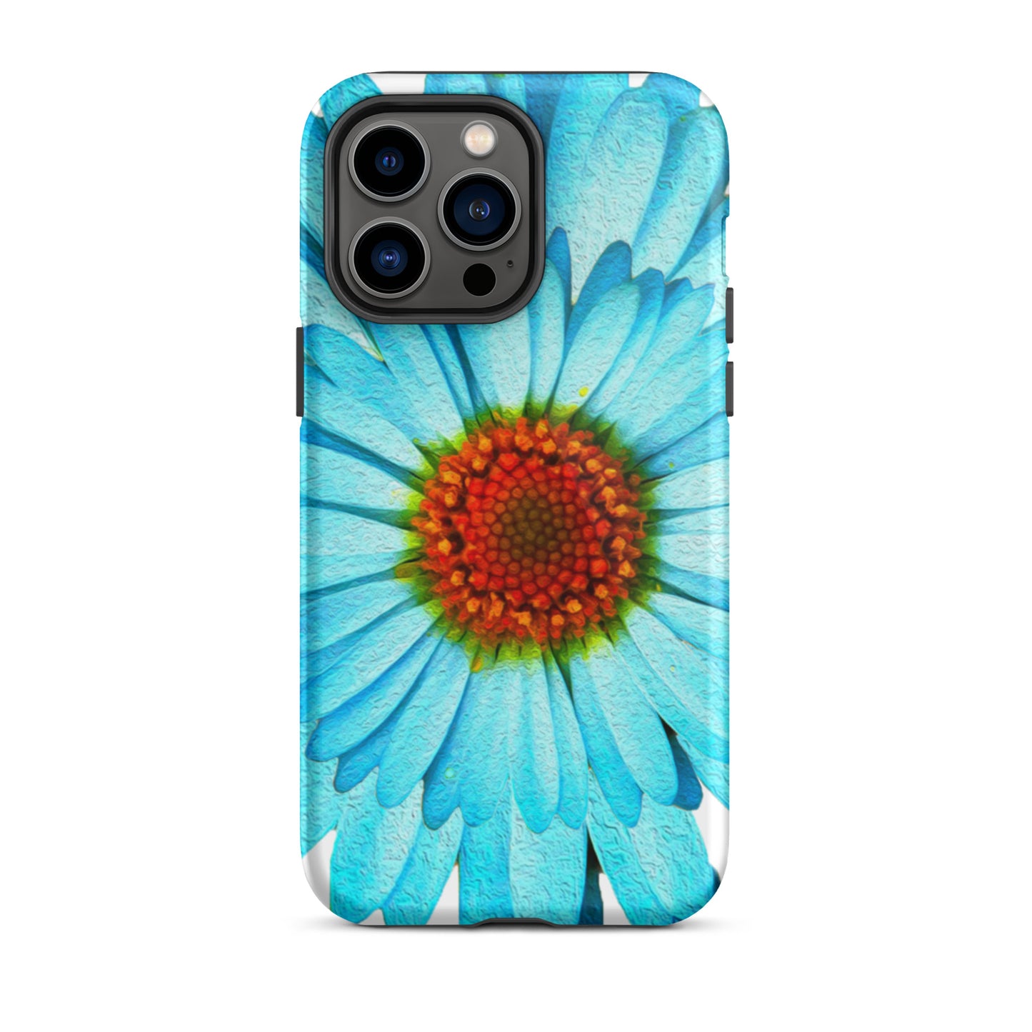 Artistic Flower Design Tough iPhone Case