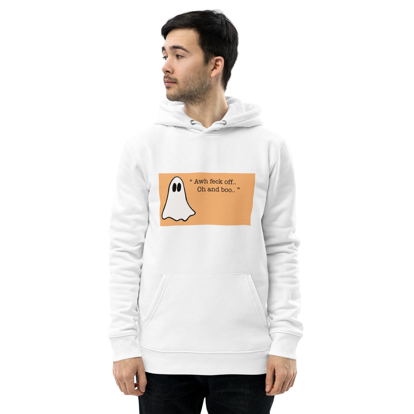 Ghost Hoodie Design  Unisex essential eco hoodie