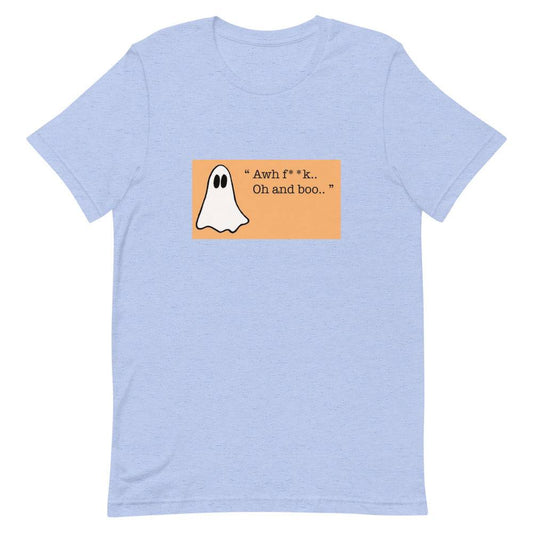 Funny Ghost unisex T-Shirt Design add humour to your day