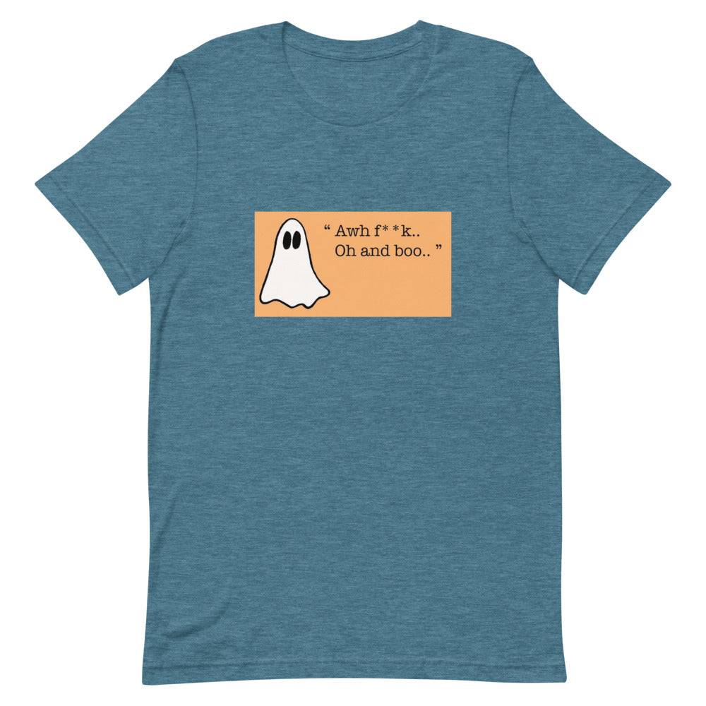 Funny Ghost unisex T-Shirt Design add humour to your day