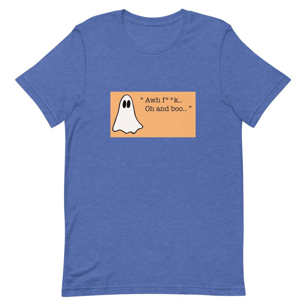 Funny Ghost unisex T-Shirt Design add humour to your day