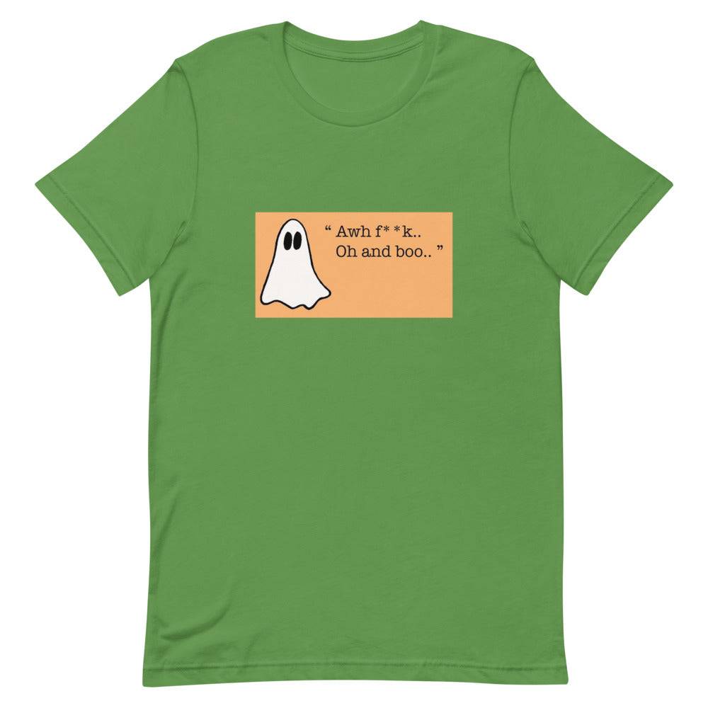 Funny Ghost unisex T-Shirt Design add humour to your day