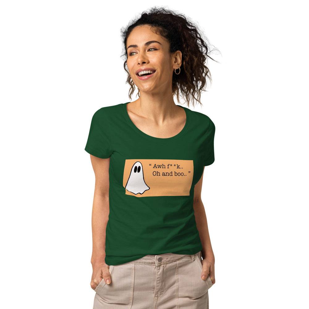 Funny Women's T-Shirt Design  Women’s basic organic t-shirt