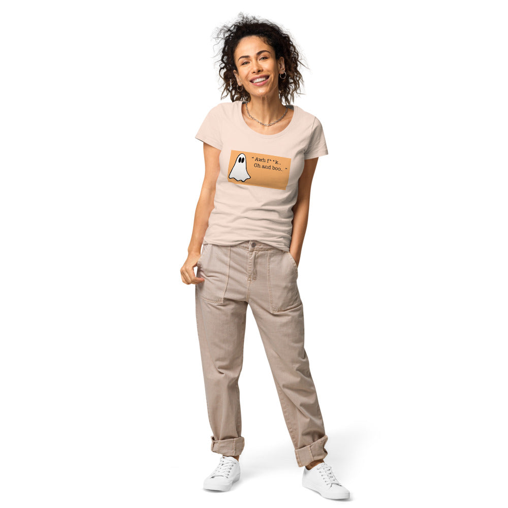 Funny Women's T-Shirt Design  Women’s basic organic t-shirt