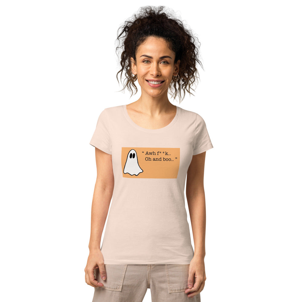 Funny Women's T-Shirt Design  Women’s basic organic t-shirt