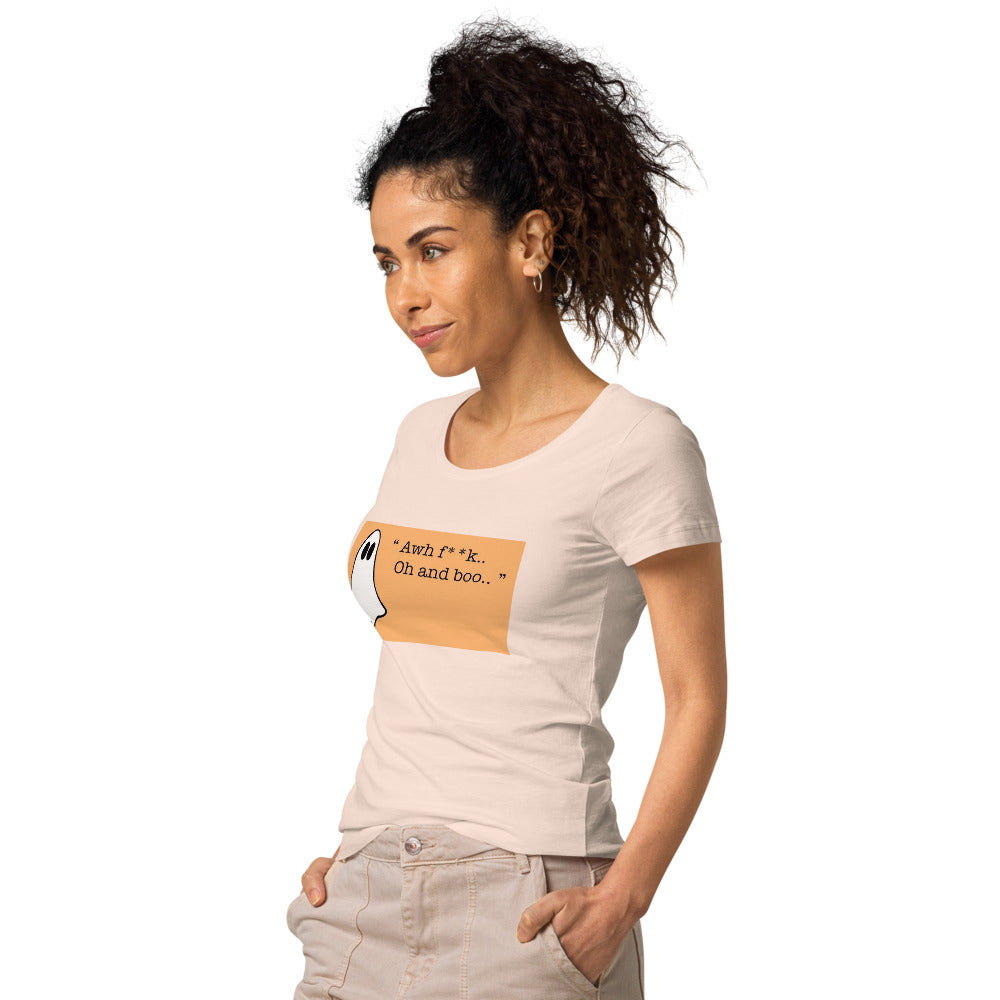 Funny Women's T-Shirt Design  Women’s basic organic t-shirt