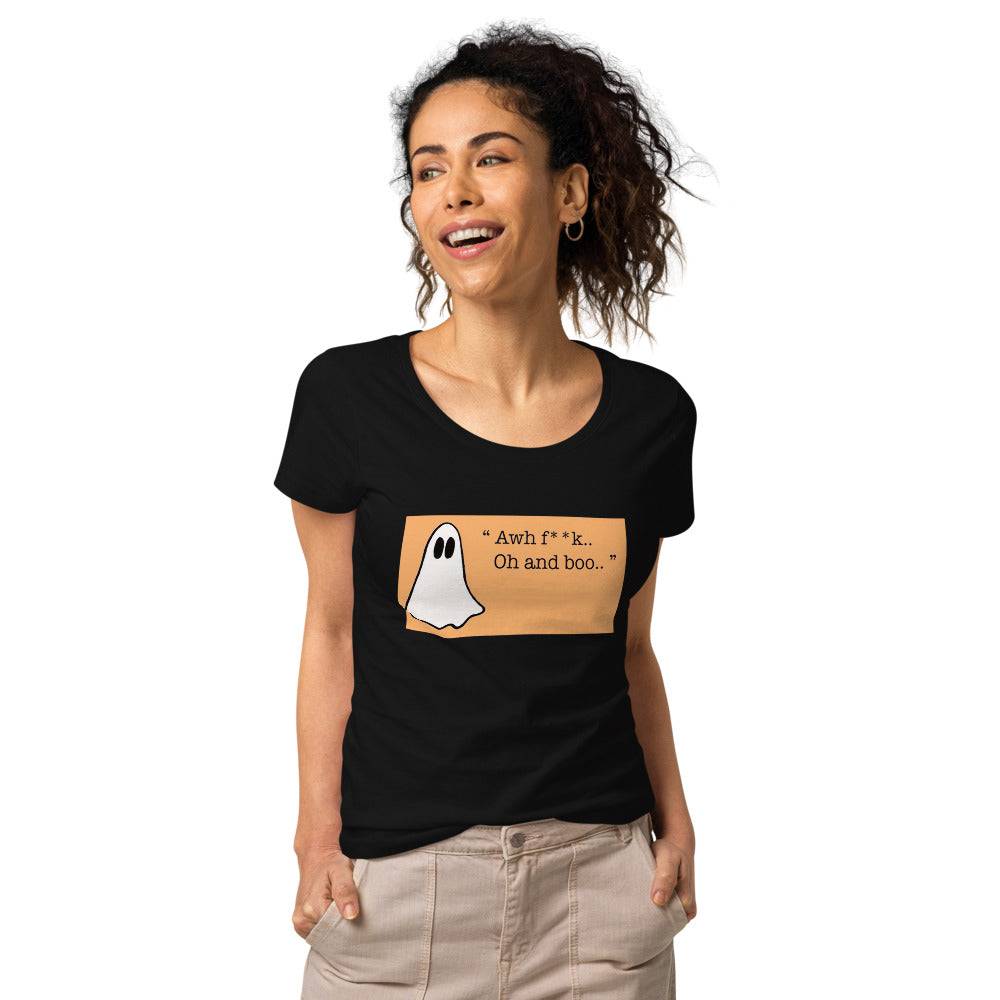 Funny Women's T-Shirt Design  Women’s basic organic t-shirt