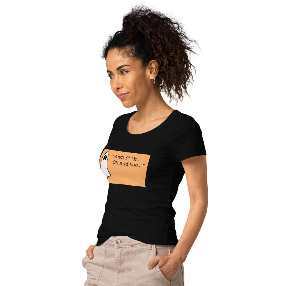 Funny Women's T-Shirt Design  Women’s basic organic t-shirt