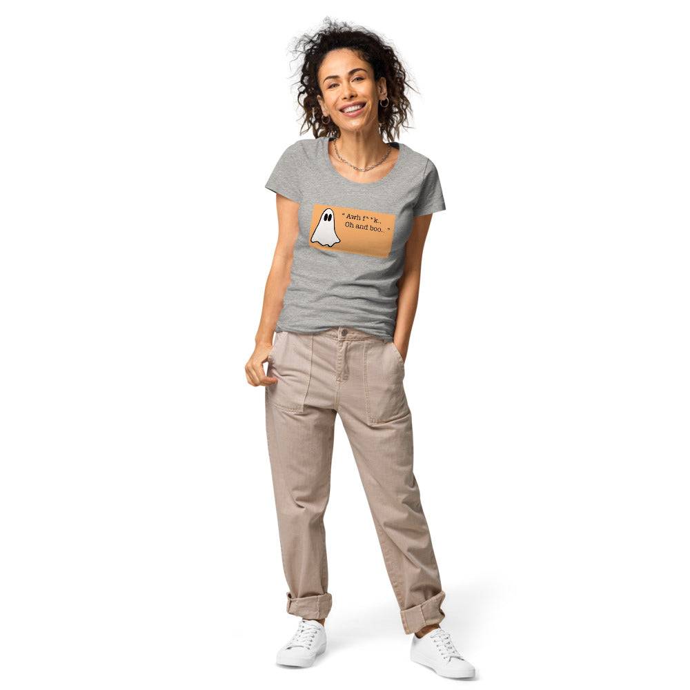 Funny Women's T-Shirt Design  Women’s basic organic t-shirt