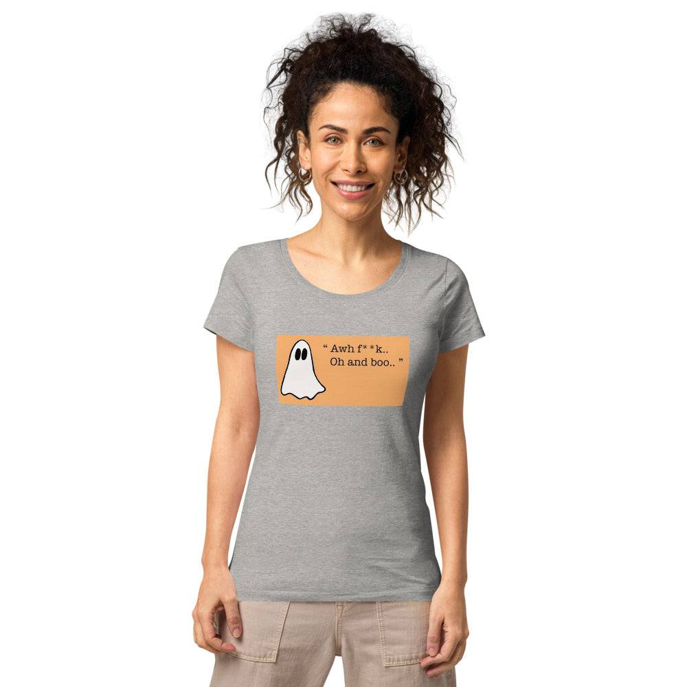 Funny Women's T-Shirt Design  Women’s basic organic t-shirt