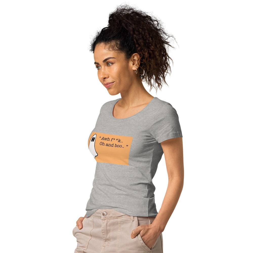 Funny Women's T-Shirt Design  Women’s basic organic t-shirt