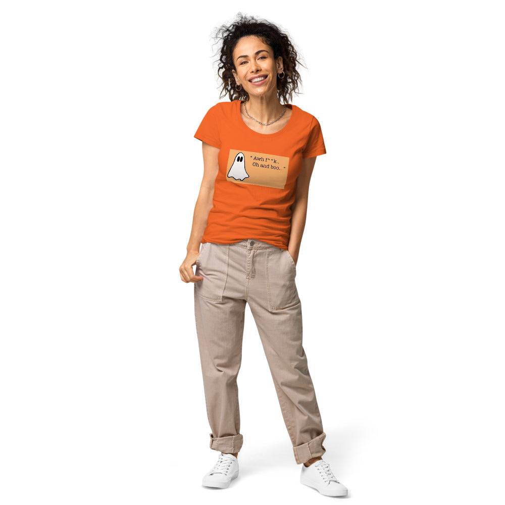 Funny Women's T-Shirt Design  Women’s basic organic t-shirt