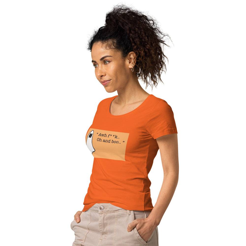 Funny Women's T-Shirt Design  Women’s basic organic t-shirt