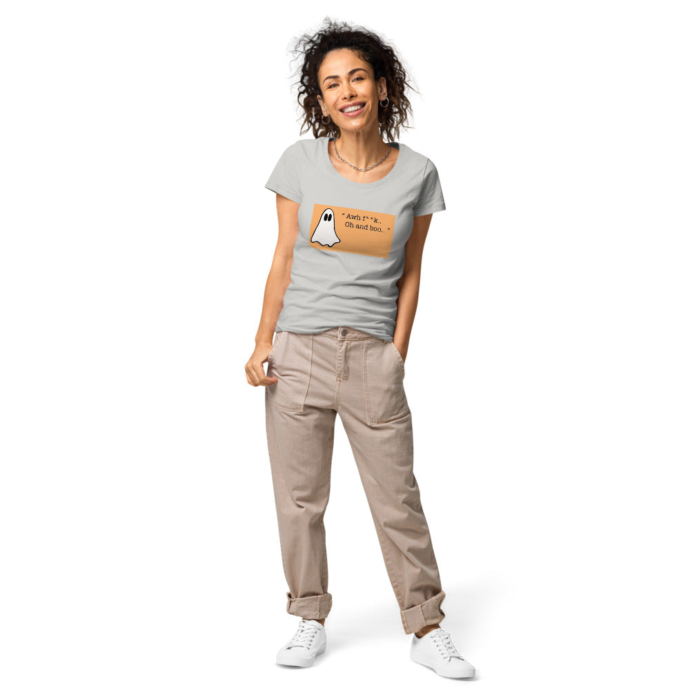 Funny Women's T-Shirt Design  Women’s basic organic t-shirt