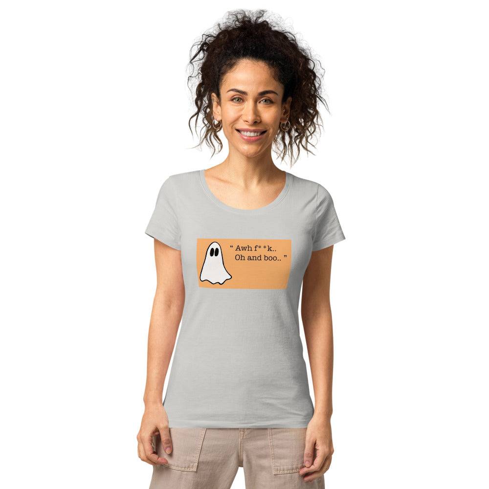 Funny Women's T-Shirt Design  Women’s basic organic t-shirt