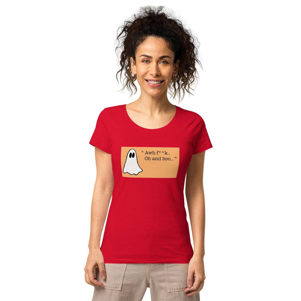 Funny Women's T-Shirt Design  Women’s basic organic t-shirt