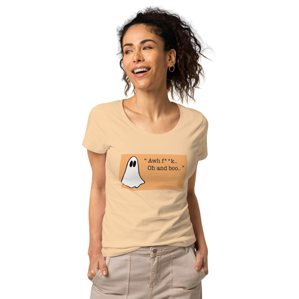 Funny Women's T-Shirt Design  Women’s basic organic t-shirt