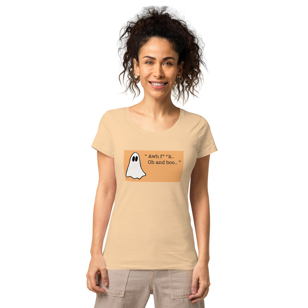 Funny Women's T-Shirt Design  Women’s basic organic t-shirt