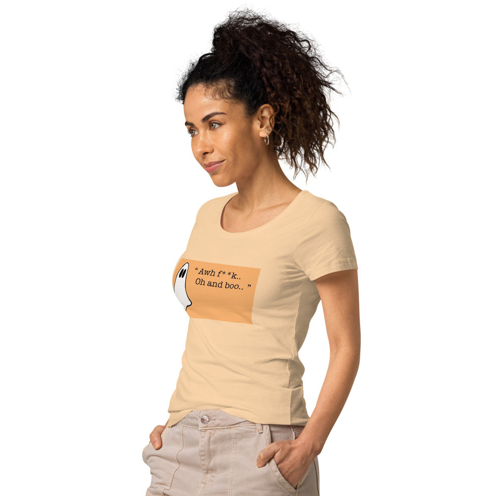 Funny Women's T-Shirt Design  Women’s basic organic t-shirt