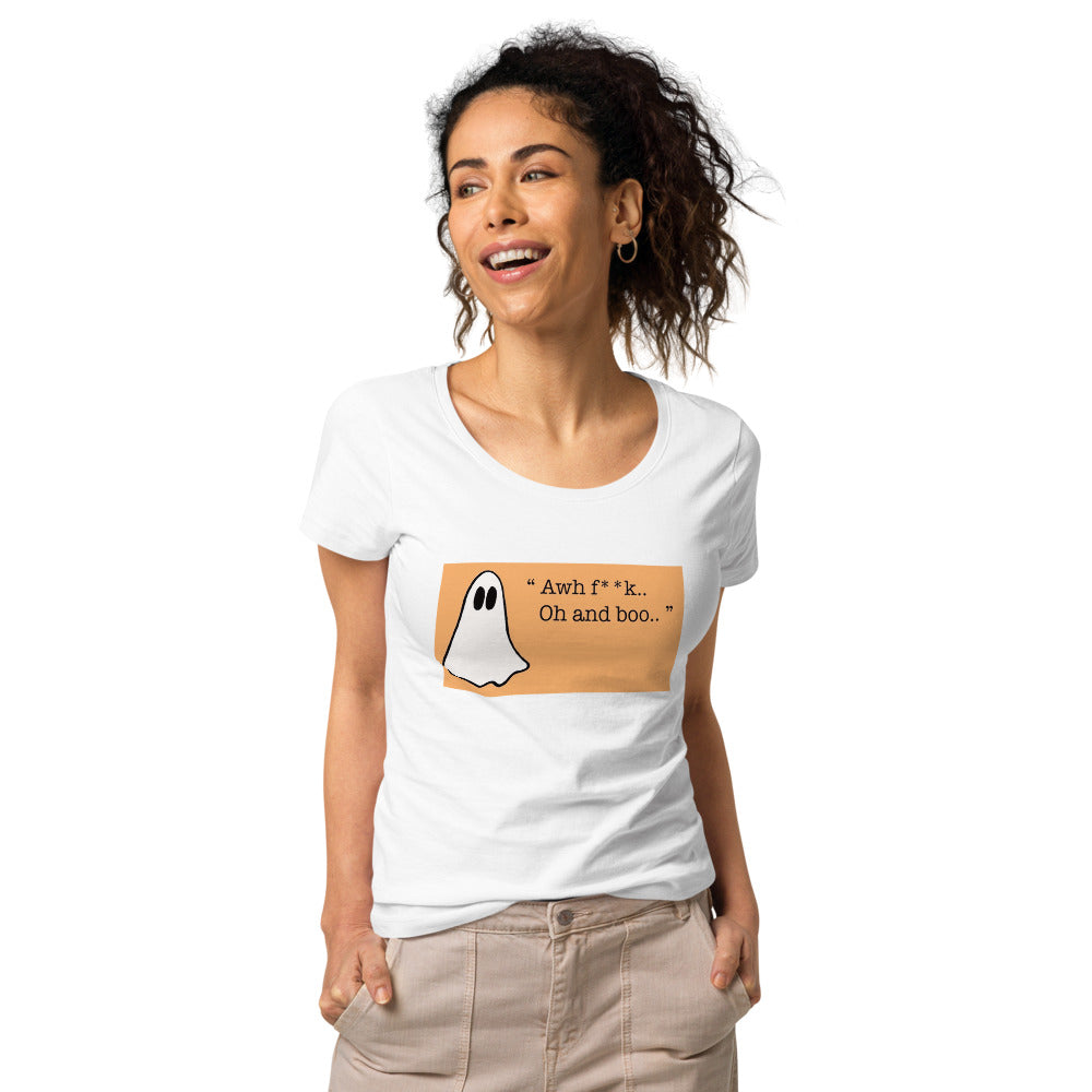 Funny Women's T-Shirt Design  Women’s basic organic t-shirt