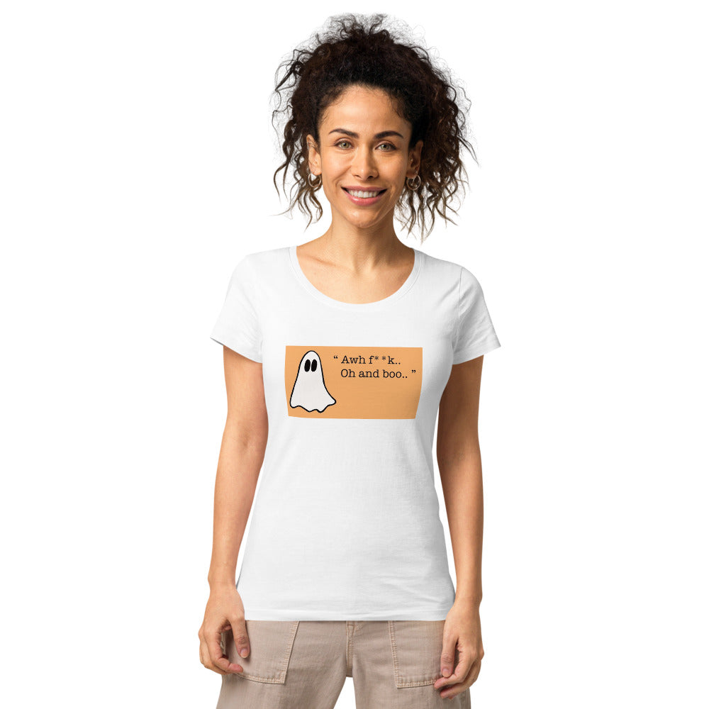 Funny Women's T-Shirt Design  Women’s basic organic t-shirt