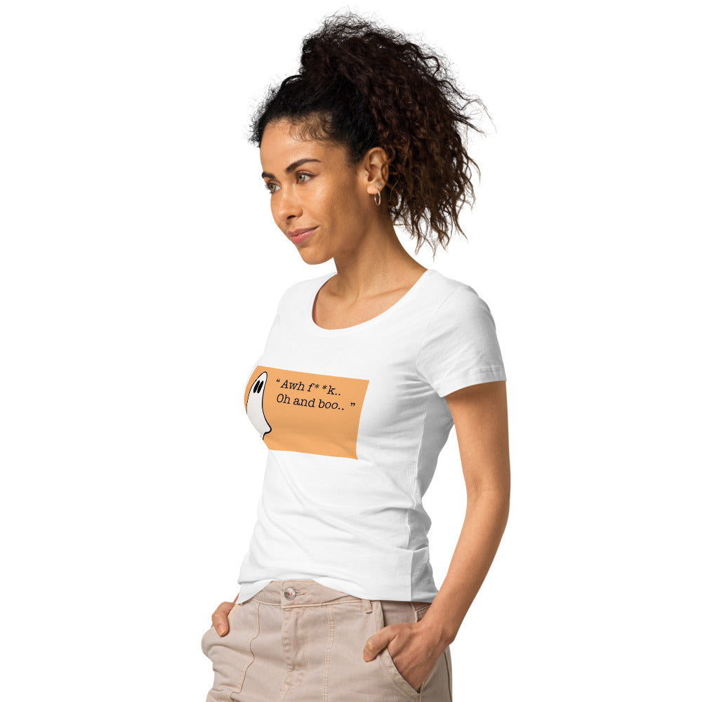 Funny Women's T-Shirt Design  Women’s basic organic t-shirt